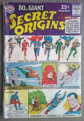 Buy 80 Page Giant No. 8 Secret Origins From 1965 • 5.50£