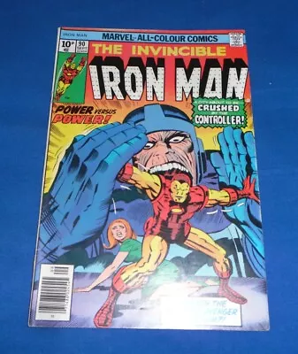 Buy Ironman #90 Vol1 Marvel Avengers X-over Kirby Cover September 1976 - Collectors • 7.69£