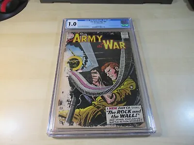 Buy Our Army At War #83 Mega Key 1st True Sgt Rock Appearance Cgc 1.0 Blue Label! • 1,310.67£
