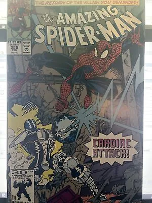 Buy Amazing Spider-Man #359 (1st Cameo Appearance Of Carnage) NM 9.4 • 12.61£