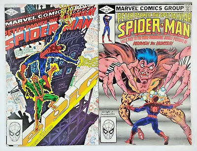 Buy SPECTACULAR SPIDER-MAN #65, #66. 1982. MARVEL. ( Includes Key Issue) • 10£