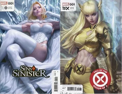 Buy Sins Of Sinister #1 Fall House Of X #1 Artgerm Variant Set Nm Emma Frost Magik • 9.62£