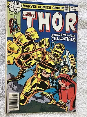 Buy Marvel Comics The Mighty Thor 1979 283 May FN+ • 5.53£