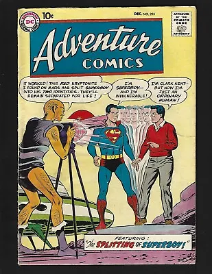 Buy Adventure Comics #255 VG+ 2nd Red Kryptonite Superboy Aquaman Neptune GreenArrow • 38.74£