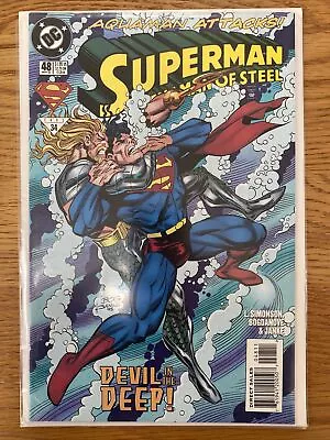 Buy Superman: The Man Of Steel #48 September 1995 Simonson / Bogdanove DC Comics • 0.99£