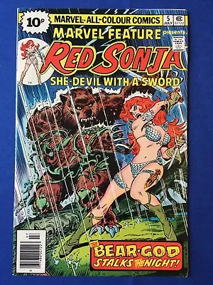 Buy Marvel Feature #5 VFN (8.0) MARVEL ( Vol 2 1975) Red Sonja • 11£