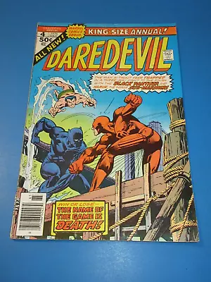 Buy Daredevil Annual #4 Bronze Age Black Panther VG- • 4.73£