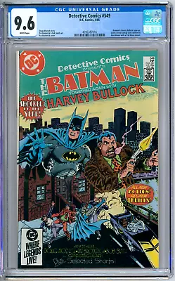 Buy Detective Comics 549 CGC Graded 9.6 NM+ DC Comics 1985 • 39.38£