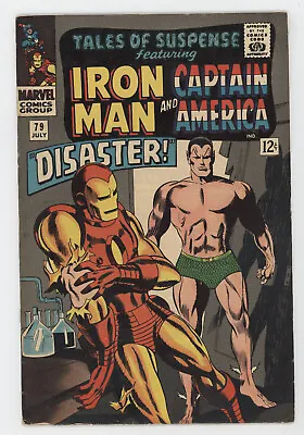 Buy Tales Of Suspense 79 Marvel 1966 FN Iron Man Captain America Namor Cosmic Cube • 86.93£
