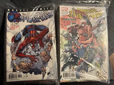 Buy Amazing Spider-man Comic Bundle 471-518 & 528-545 — 65 Comic Bundle • 179£