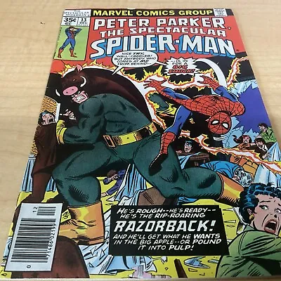 Buy Marvel Comic Peter Parker Spectacular Spider-Man Vol.#13 Dec. 1977 • 5.18£
