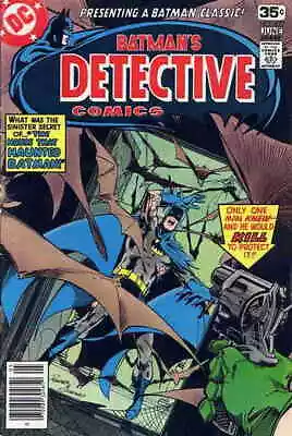 Buy Detective Comics #477 VG; DC | Low Grade - Batman June 1978 Haunted - We Combine • 4.73£