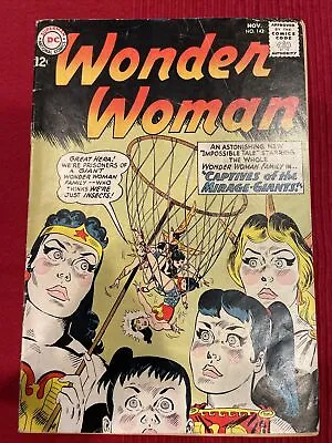 Buy Wonder Woman 142 G/VG 1963 Charles Moulton • 14.23£