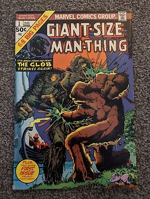 Buy Giant Size Man-Thing 1. Marvel 1974. The Glob. Combined Postage • 14.98£