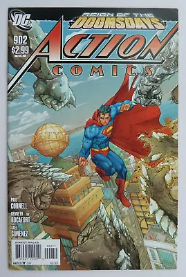 Buy Action Comics #902 - Superman - 1st Printing - DC Comics August 2011 VF- 7.5 • 5.99£