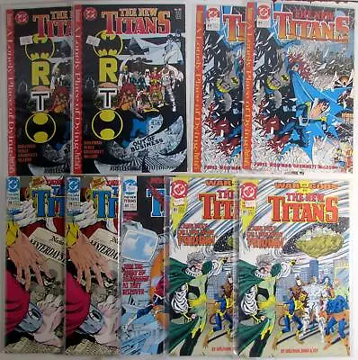 Buy 1989 New Teen Titans Lot Of 9 #60 X2,61 X2,79 X2,80,81 X2 DC 1st Print Comics • 13.61£