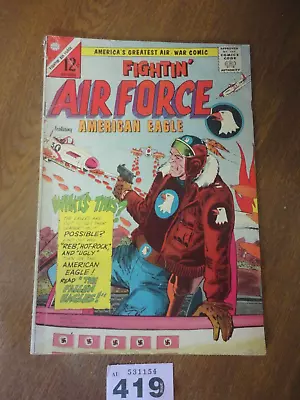 Buy Vol. 1 No. 51 FIGHTIN` AIR FORCE - October 1965 Charlton Comics - VG/F • 2.95£