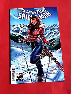 Buy Amazing Spider-Man #40 J Scott Campbell Ski Chalet Variant • 9£