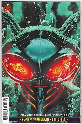Buy Aquaman Comic 50 Cover B Card Stock Variant Ryan Sook First Print 2019 DC • 10.61£