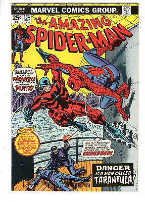Buy Amazing Spider-man #134 (1974) - Grade 8.5 - 1st Appearance Of The Tarantula! • 240.94£