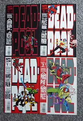 Buy Deadpool The Circle Chase #1,2,3,4 Of 4 ( Marvel, Complete Set, Vol 1, 1993) VF • 59.95£