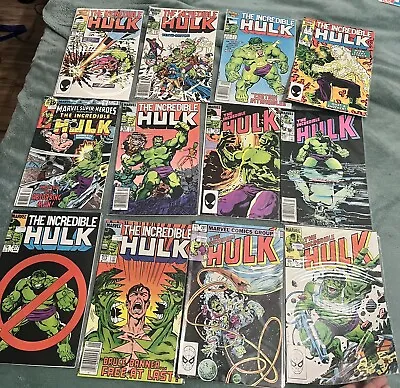 Buy Incredible Hulk #77-425 Mix (Lot Of 24 Comics) • 52.23£