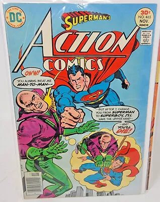 Buy Action Comics #465 Luthor Appearance *1976* 7.5 • 7.90£