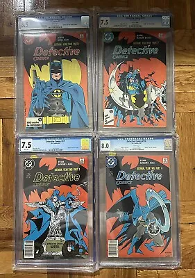Buy Detective Comics #s 575, 576, 577, 578 CGC Set • 98.55£