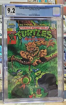 Buy Teenage Mutant Ninja Turtles Adventures #14 CGC 9.2 Archie Series • 133.80£