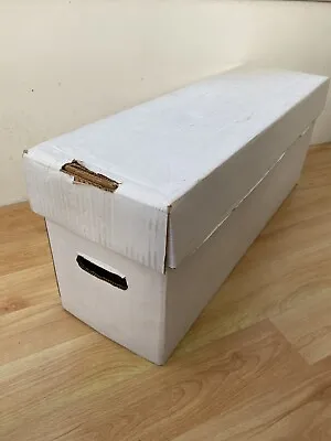 Buy ComiCare Long Comic Storage Box White Used • 5£