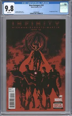 Buy NEW AVENGERS #10 CGC 9.8 1st APPEARANCE OF THANE SON OF THANOS • 119.13£