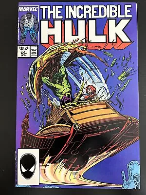 Buy Incredible Hulk #331 Copper Age 1987! First Peter David / Todd McFarlane NM • 16.01£