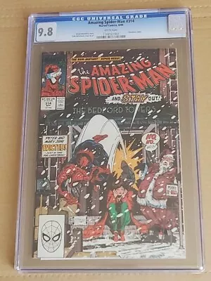 Buy The Amazing Spider Man  # 314 (cgc 9.8) White Pages. Mcfarlane,michelinie. • 146.44£