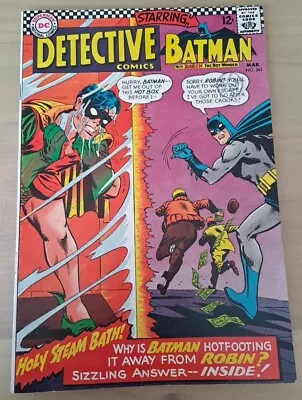 Buy Detective Comics #361 March 1967 Issue Bagged And Boarded. Free Uk P&p. Vg+/fn-. • 12.95£