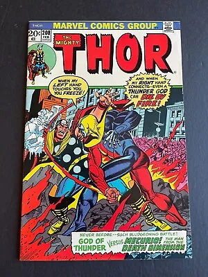 Buy  Thor #208 - 1st Full Appearance Of Mercurio (Marvel, 1973) VF/NM • 17.35£