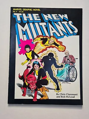 Buy Marvel Comics Graphic Novel 4 (1982) 1st App The New Mutants 1st Print VERY NICE • 110£