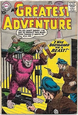 Buy My Greatest Adventure Comic Book #39, DC Comics 1960 VERY GOOD+/FINE- • 24.12£