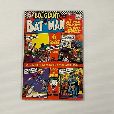 Buy 80 Page Giant Batman #187 1967 FN Cent Copy Pence Stamp  • 55£