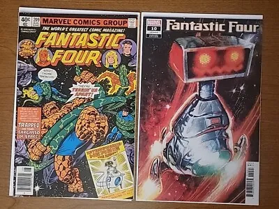 Buy Fantastic Four #209 1st App Herbie-FF #10 1:25 Sienkiewicz Variant Herbie Cover • 56.16£
