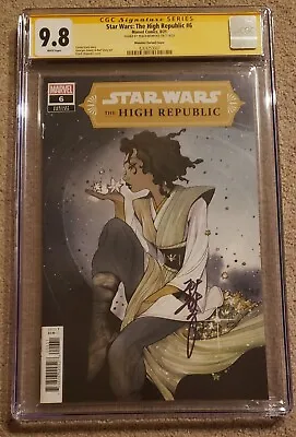 Buy Star Wars:  The High Republic #6 CGC 9.8 SS Variant Signed By Peach Momoko • 117.75£