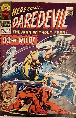 Buy DAREDEVIL #23  GVG Dec 1966 - Silver Age • 7.50£
