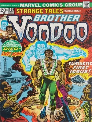 Buy Strange Tales #169 NEW METAL SIGN: Brother Voodoo - Died, Yet Lives Again! • 15.89£