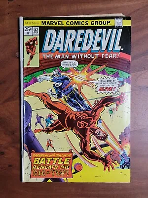 Buy Daredevil #132 (Marvel 1976) 2nd Bullseye VG • 14.24£