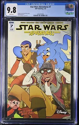 Buy Star Wars Adventures #7 CGC 9.8 1st Appearance Of Hondo Ohnaka Cover A 2018 • 127.46£