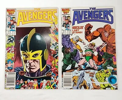 Buy Avengers #273 274 (1986 Marvel Comics) NM- NM Newsstand Lot, Black Knight Cover • 17.37£