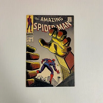 Buy Amazing Spider-Man #67 1968 FN Cent Copy • 75£