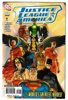 Buy Justice League Of America #12 - DC 2007 - Limited Variant Cover Michael Turner • 8.99£