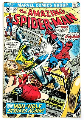 Buy Amazing Spider-man # 125 - (1973) Origin Of Man-wolf • 39.49£
