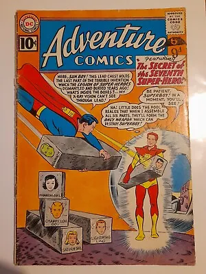Buy Adventure Comics #290 Nov 1961 Good+ 2.5 Origin Of Sunboy • 34.99£