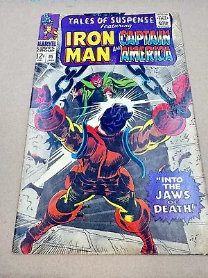 Buy Tales Of Suspense #85  Captain America Iron Man Jack Kirby Art 1967 • 11.98£
